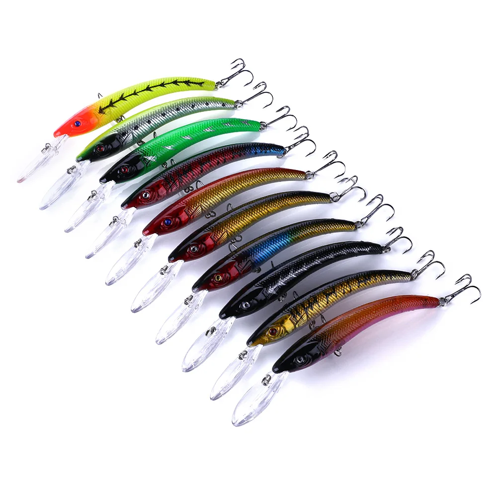 

1PCS Wobbler Fishing Lures15.5cm/16g Artificial Hard Bait Minnow Crankbait Swim Bass Trolling Pike Carp Fishing tackle Fish Bait