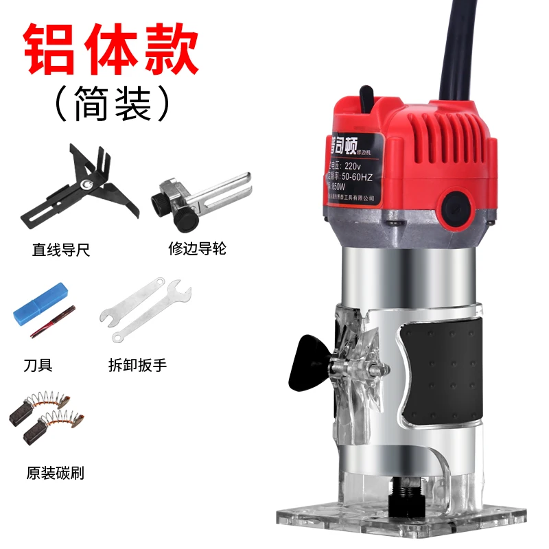 850 Вт 38000 об/мин деревообрабатывающий электрический триммер деревообрабатывающий фрезерный станок гравировальный долбежный станок ручная резьба станок деревообрабатывающий фрезерный станок