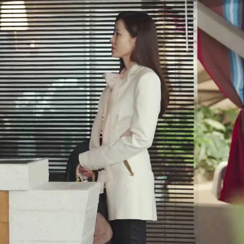 Женский блейзер в Корейском стиле элегантный пиджак для офиса и работы модель L555