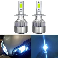 c6 led h7 motorcycle headlight bulbs for honda cbr600rr cbr1000rr cbr 600rr 1000rr 2003 2017 8000k ice blue fog lamp lights