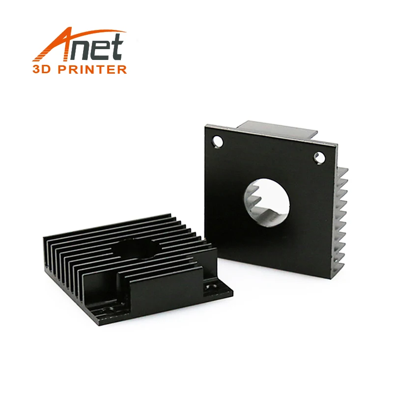 Алюминиевый радиатор Anet для 3D принтера Makerbot MK7/MK8 40*40*11 мм охлаждающий плавник