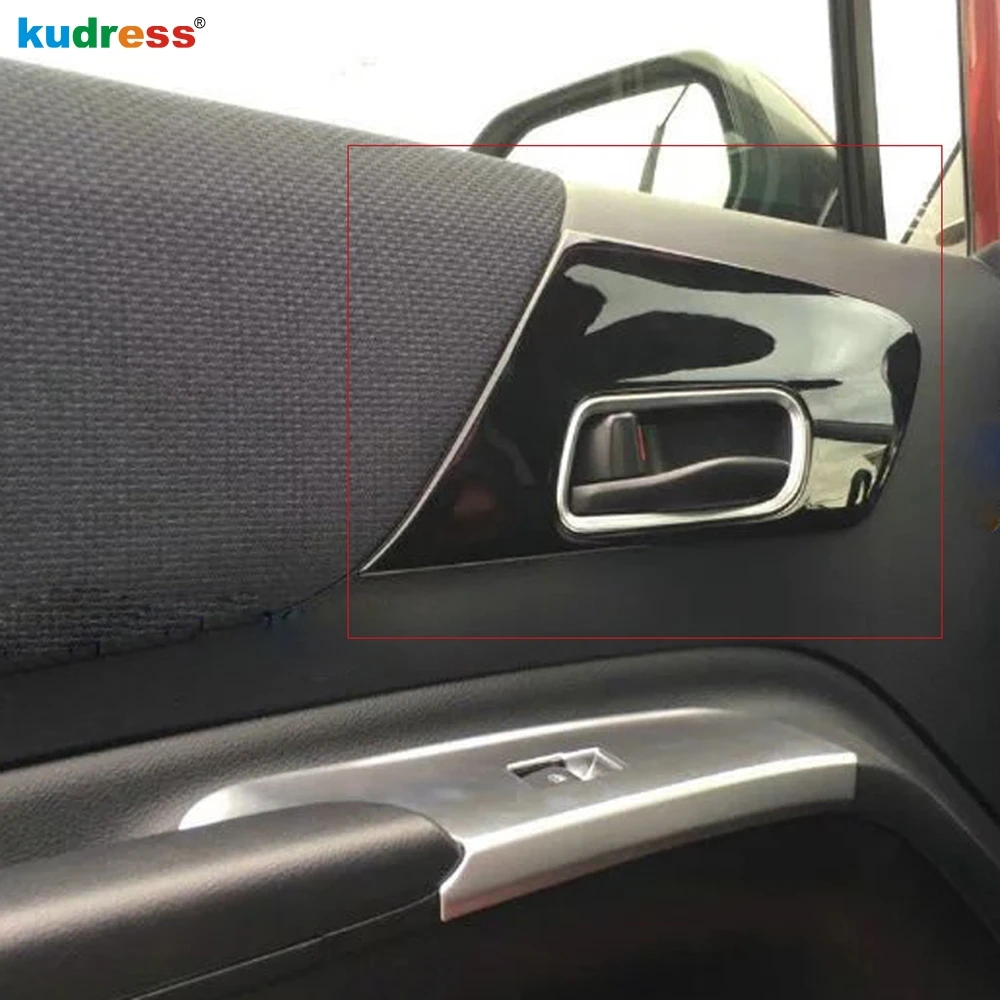 Для Toyota Sienta 2nd Ge XP170 2016 2017 Черная внутренняя боковая дверная ручка крышка чаши