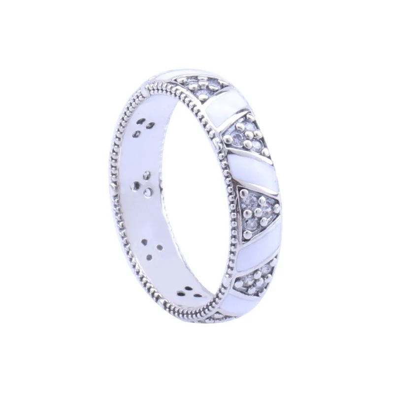 

Original 925 Sterling Silver Pan Ring Crown Exotic Style With Crystal Cz Pan Ring For Women Wedding Party Gift Fashion Jewelry