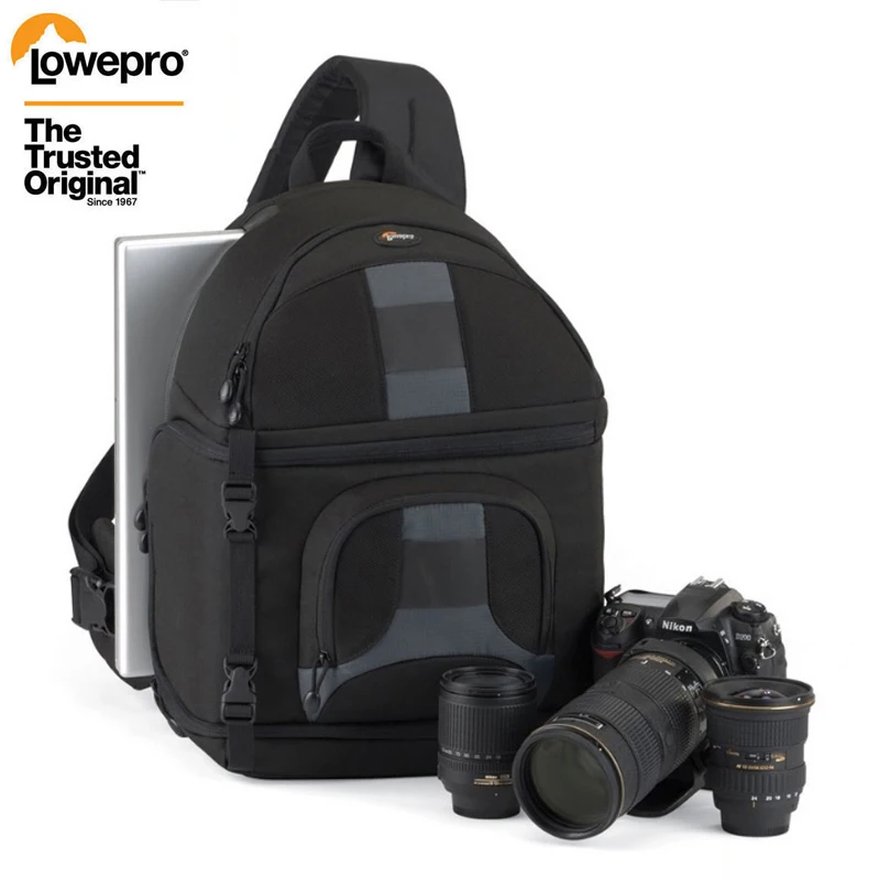 Наплечная сумка Lowepro SlingShot 350 AW для DSLR-камеры с чехлом погоды бесплатная доставка |