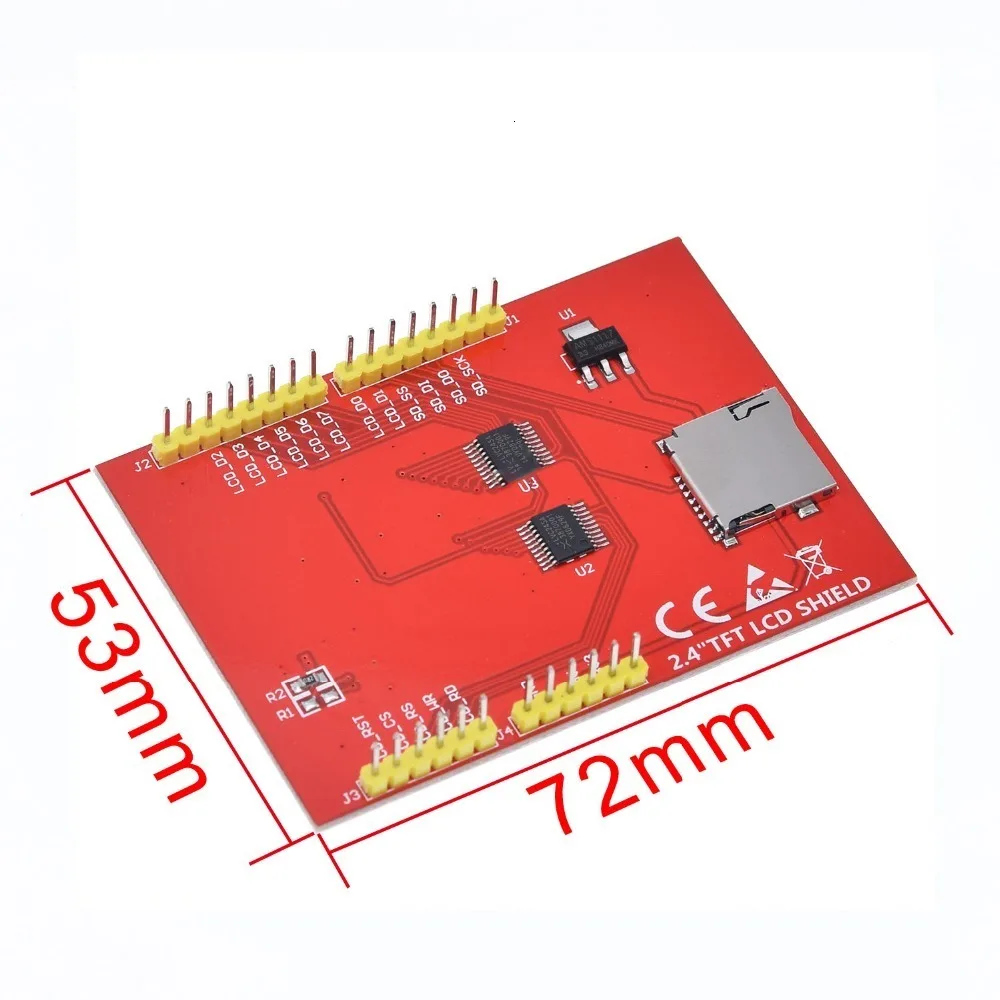 ShengYang 1 шт. ЖК-модуль TFT 2,4 дюймов TFT ЖК-экран для Arduino UNO R3 плата и поддержка mega 2560 с сенсорной ручкой UNO R3