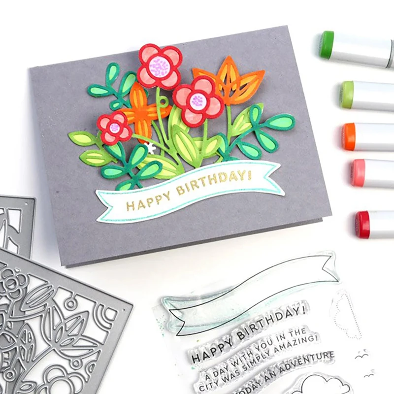 Новинка 2020 металлические 3D штампы и Скрапбукинг для изготовления бумаги