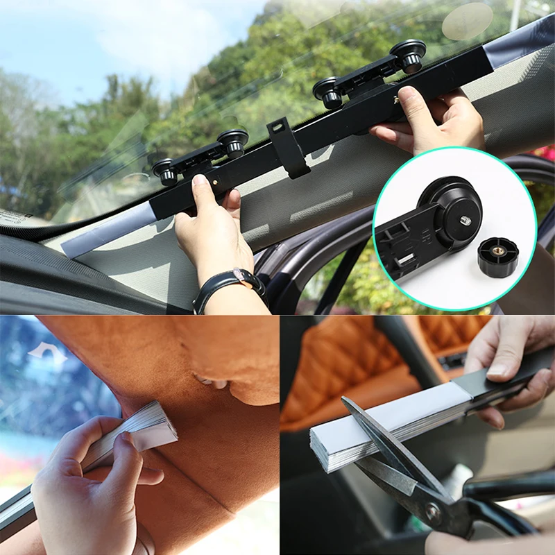 

Car Window Sunshade Retractable Foldable Windshield Sunshade Cover Shield Curtain Auto Sun Shade Block Anti-UV Car Accessories