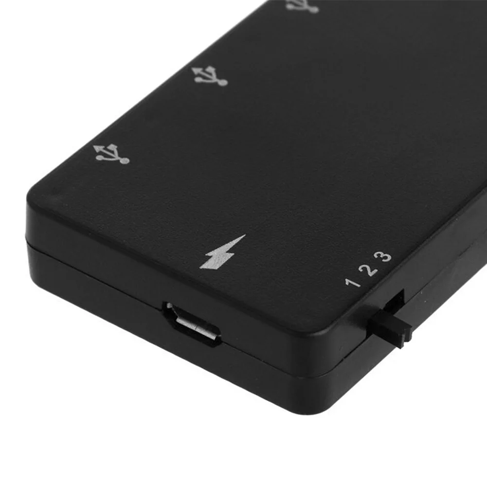 4 порта DIY концентратор адаптер Micro USB путешествия домашний мобильный телефон