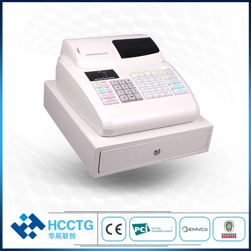 Настольный USB электронный кассовый ящик POS аппарат ECR100 |