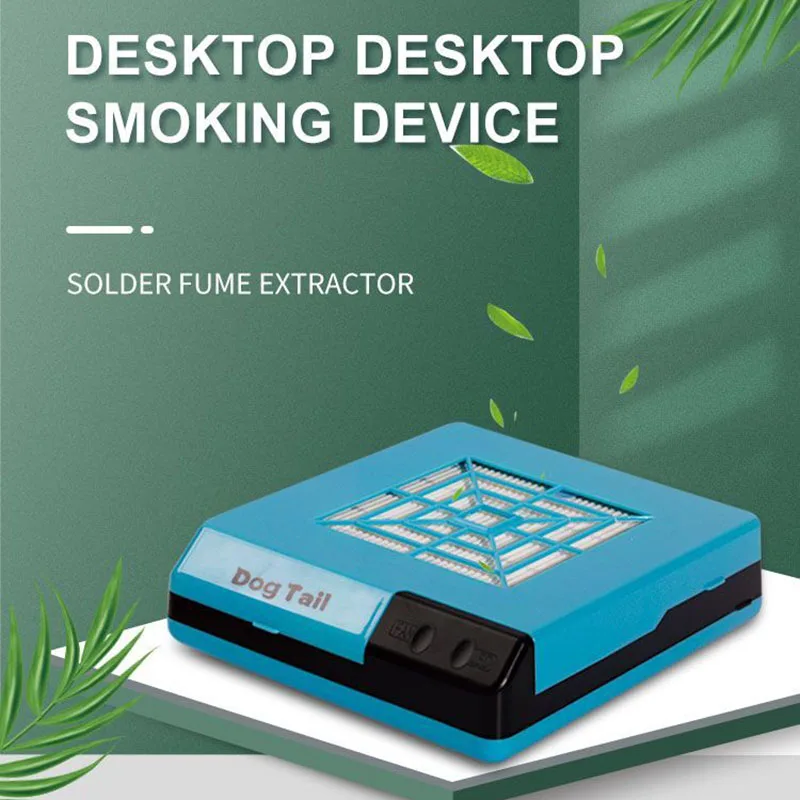 

Jyrkior Filter Dust Purification System Welding Absorbing Fume Extractor Desktop Soldering Smoke Purifier Welding Exhaust Fan