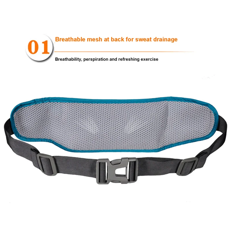 Портативная поясная сумка унисекс для спорта на открытом воздухе ультратонкий
