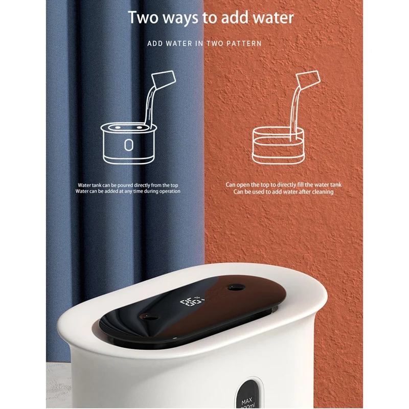 

Desktop Air Humidifier 1L,USB Electric Portable Double Spray Humidifiers Mini Mist Atomizer Purifier Oil Diffuser