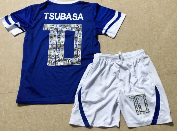 Азиатские размеры, для детей, для мужчин, Camiseta atom Maillots de Foot Enfant equipe de французский Оливер атом капитан Tsubasa майки