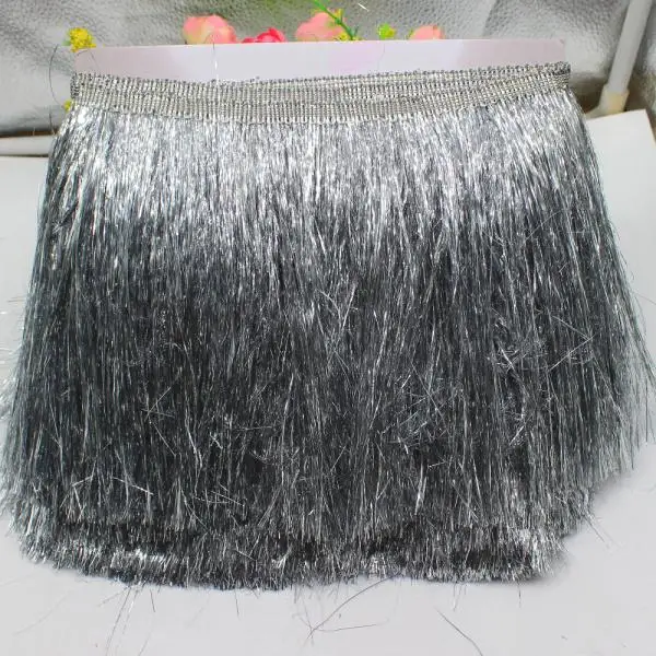 Блестящее кружево с бахромой для латиноамериканских танцев 5 ярдов длиной 20