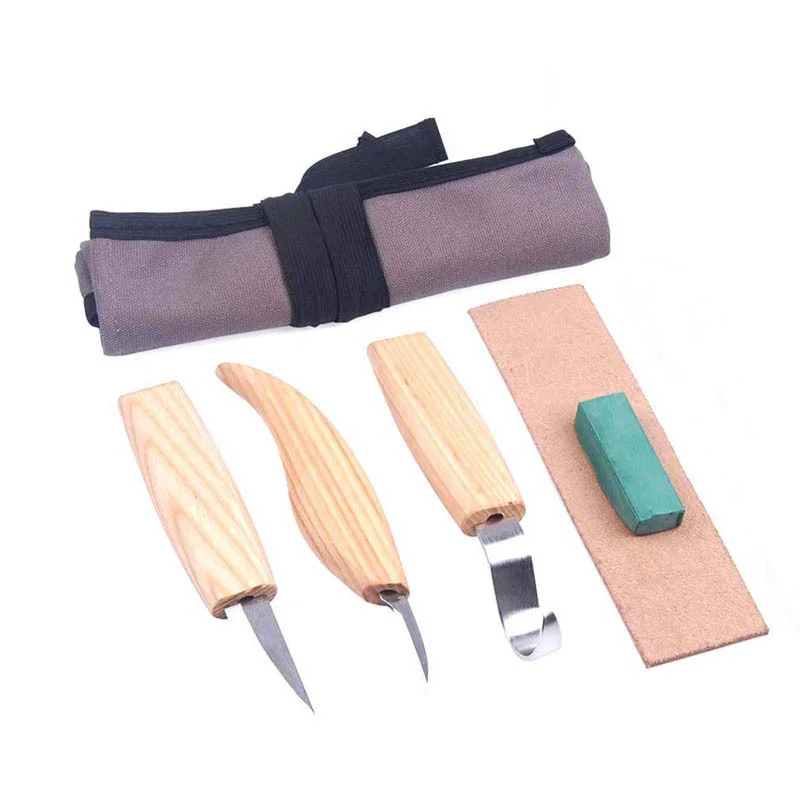 2/5 шт./компл. нож из нержавеющей стали для резьбы по дереву DIY художественное