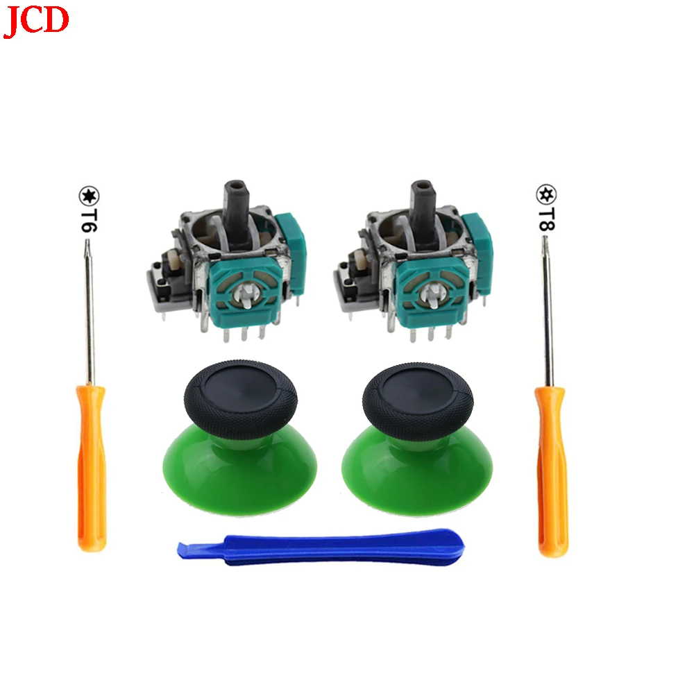 JCD 2 шт. 3D Аналоговый джойстик сенсорный модуль потенциометры и аналоговые стики