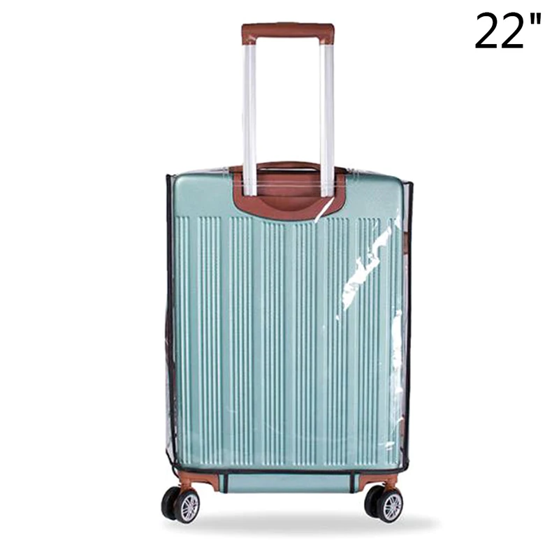 

1PC 20-30'' PVC Transparent Travel Luggage Protector Suitcase Dust Cover Waterproof Travel Accessories