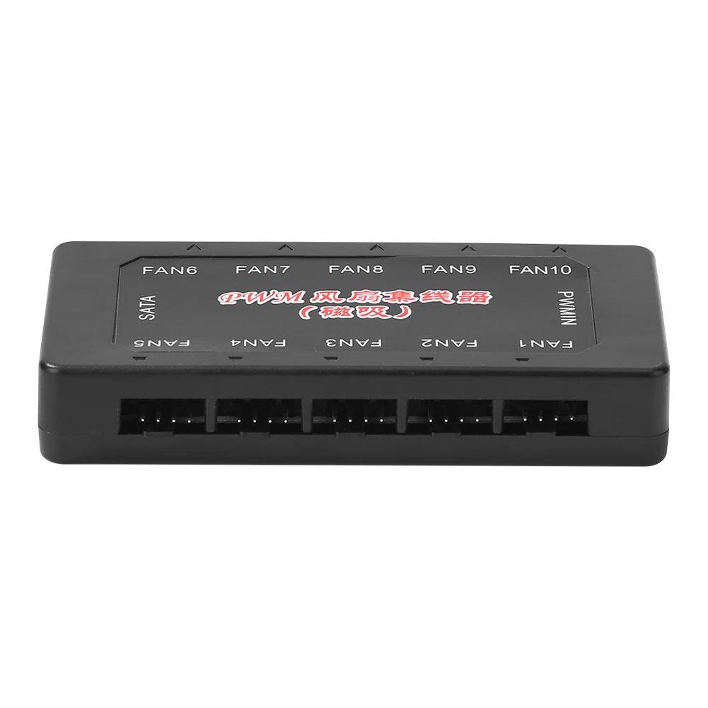 От 1 года до 10 Порты 12V 4-контактный PWM охлаждающий вентилятор концентратор SATA