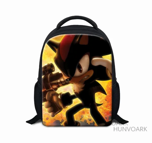 SONIC зубная щётка гоночный рюкзак школьный 16 дюймов Детский с рисунком героев из