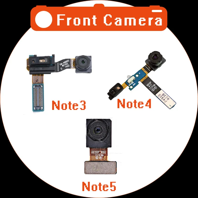 Гибкий кабель для фронтальной камеры Samsung Galaxy Note 5 4 3 N910c N910f N920F N920C|Шлейфы