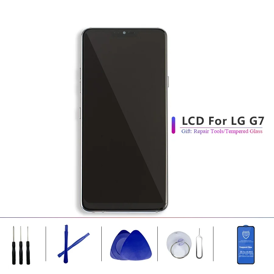 Оригинальный 6 1 ''ЖК дисплей для LG G7 lcd G710 G710EM G710PM G710VMP ЖК сенсорный экран в сборе