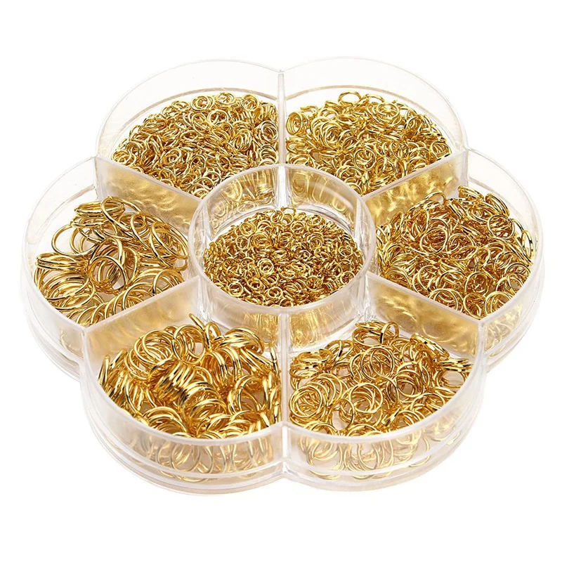 

1450 шт Круглые Диаметр 2-10 мм серьга в виде кольца соединители проводов закрытые кольца для изготовления ювелирных изделий DIY аксессуары