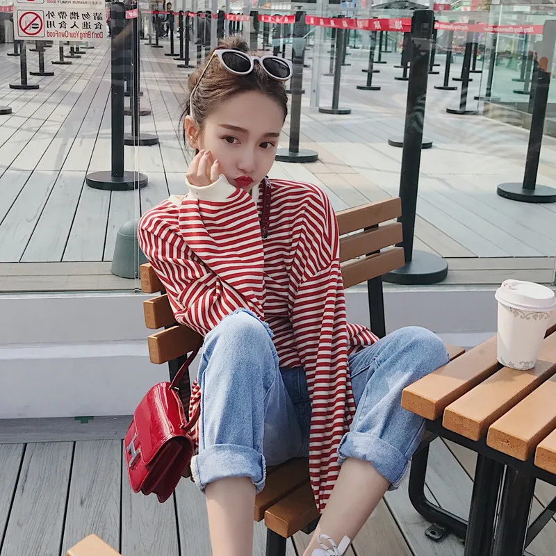 Осень новинка корейский вариант 2019 женский костюм сетчатый Красный Модный