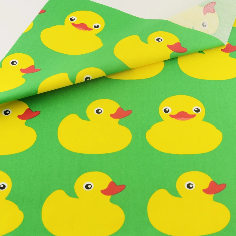 100x100cm Teramila Telas Por Metro мультфильм животных дизайн 100x100 см/шт. хлопок ткань для рукоделия, печворка Детская Ткань Ремесло тканевое платье - Цвет: 100x100cm