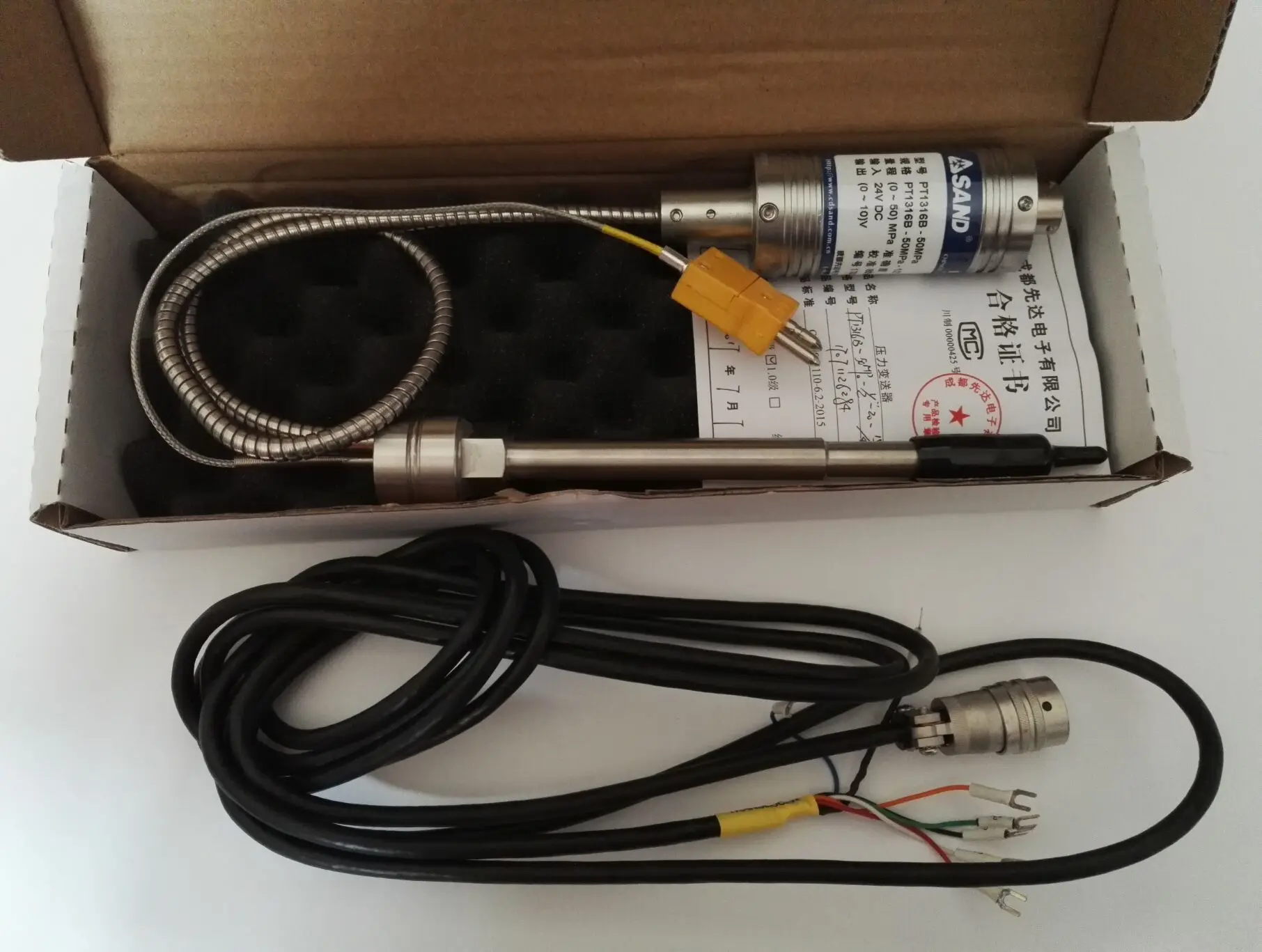 

High Temperature Melt Pressure Transmitter PT1316B-50MPA-1/2 "-20-150/470-k