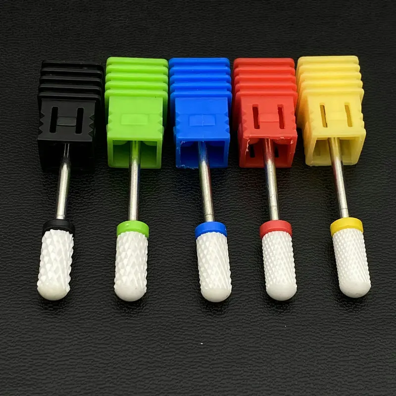 Ceramic Nail Drill Bit Electric Milling Cutter for Manicure Pedicure Remove Polish Dental Burs | Красота и здоровье