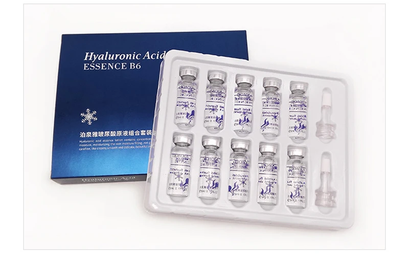 

Hyaluronic acid skin care serum, anti-wrinkle liquid collagen essence, anti-aging, 10 units/batch