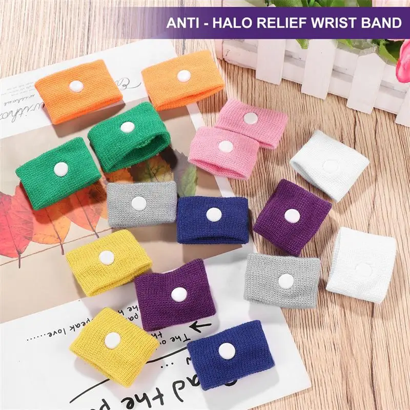 8 пар повязок на болезненность безопасные практичные повязки акупрессуру