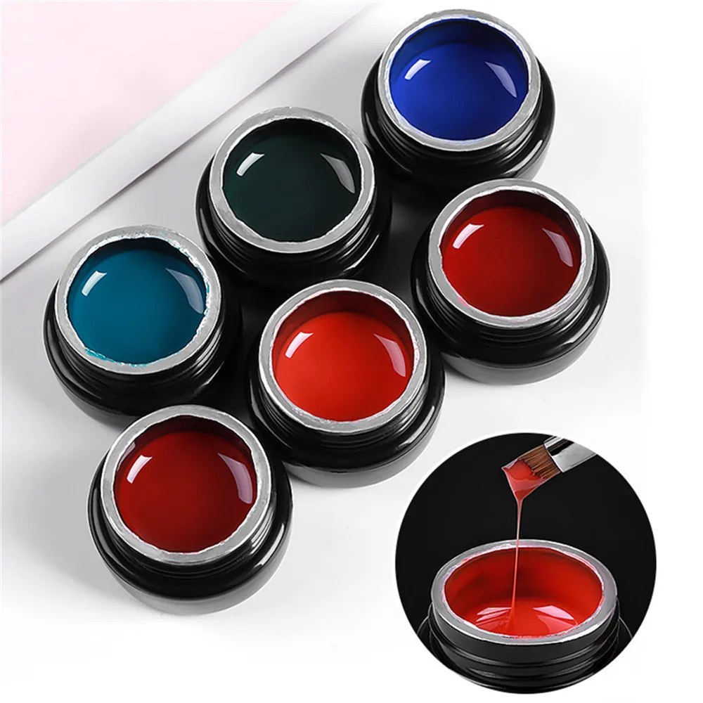 8 цветов 3 слойный температурный изменяющий цвет строительный гель для полировки