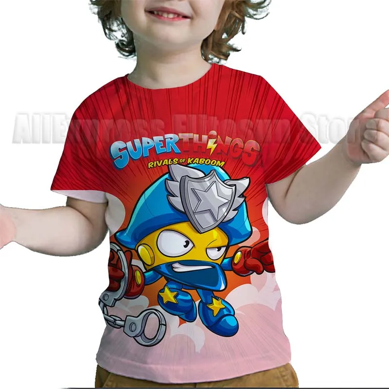 

Children Super Zings Series 7 3D Print T-shirt Summer Kids Superzings T Shirts Boys Girls Teens Cartoon Anime Tshirt Toddler Tee