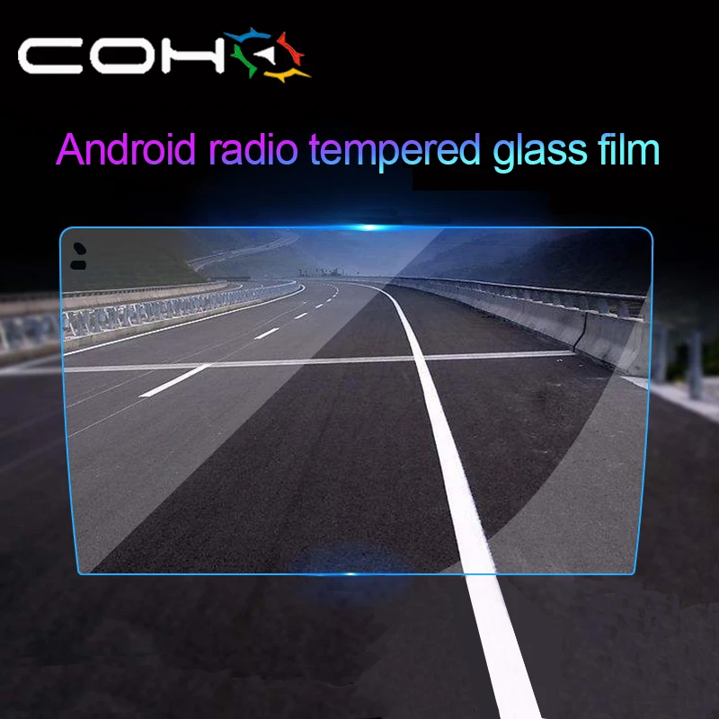 Car Android Navigation Radio GPS Screen Protective Film Tempered Film