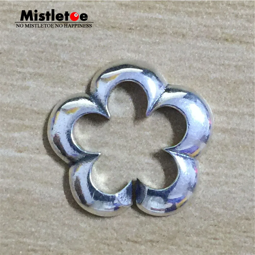 Beadance 925 пробы Серебряный облачный цветок одинарная Серебряная звено подходит для