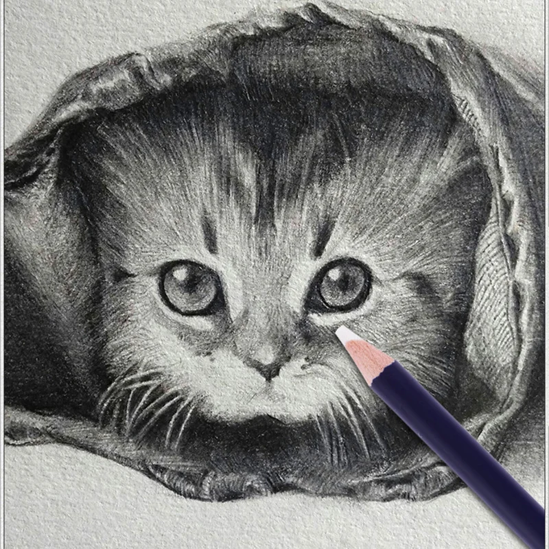 Карандаш-ластик для рисования манги резиновый высокоточный | Канцтовары офиса и