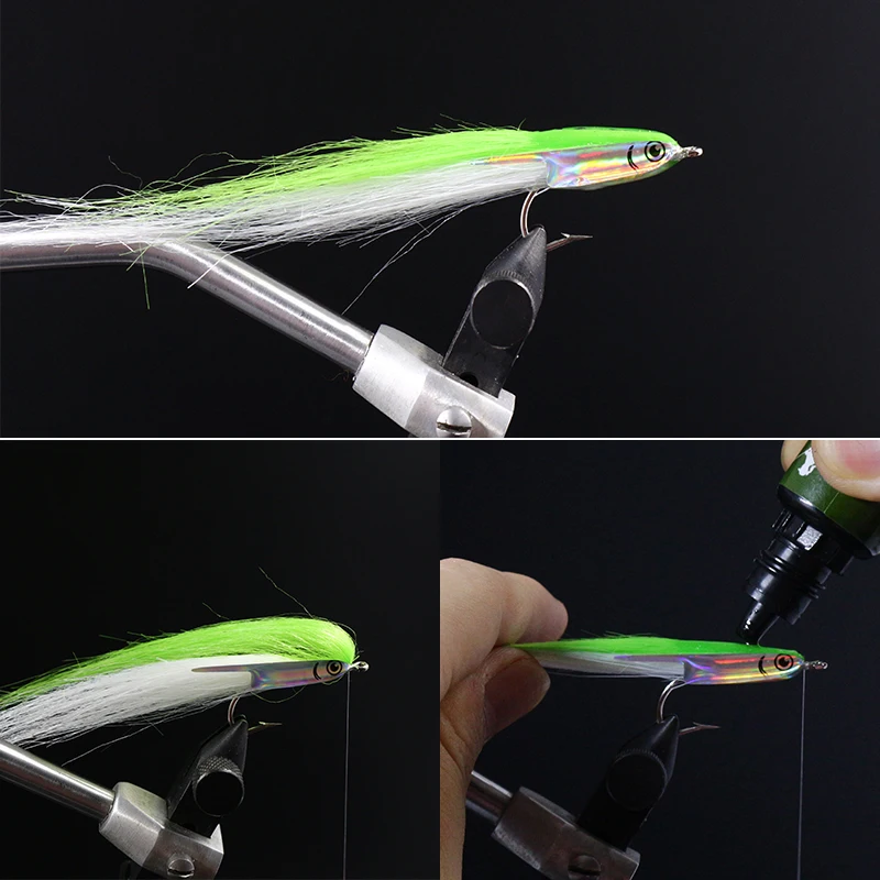 Королевские sissi16 пар набор мух Связывание обновление флисовые foils baitfish приманка виниловые маски искусственные silverside sandeel муха связывая мате... (art.: 3a398ddfc84) - 3a398ddfc84