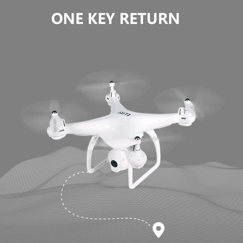 Дрон с GPS и функцией слежения Квадрокоптер камерой HD FPV траектория полета