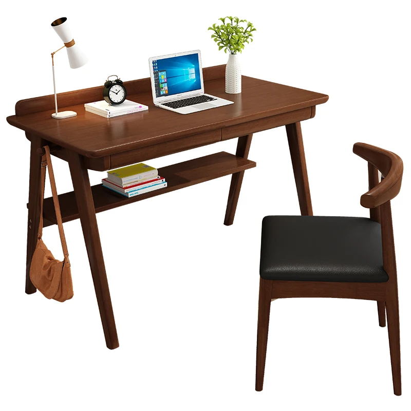 Стол резиновый деревянный для письменного стола простой компьютерный стол