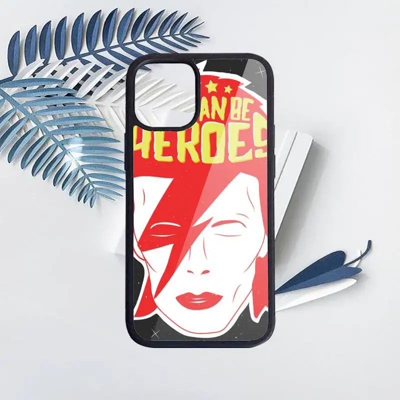 

david bowie Rock singer actor Phone Case PC for iPhone 11 12 pro XS MAX 8 7 6 6S Plus X 5S SE 2020 XR