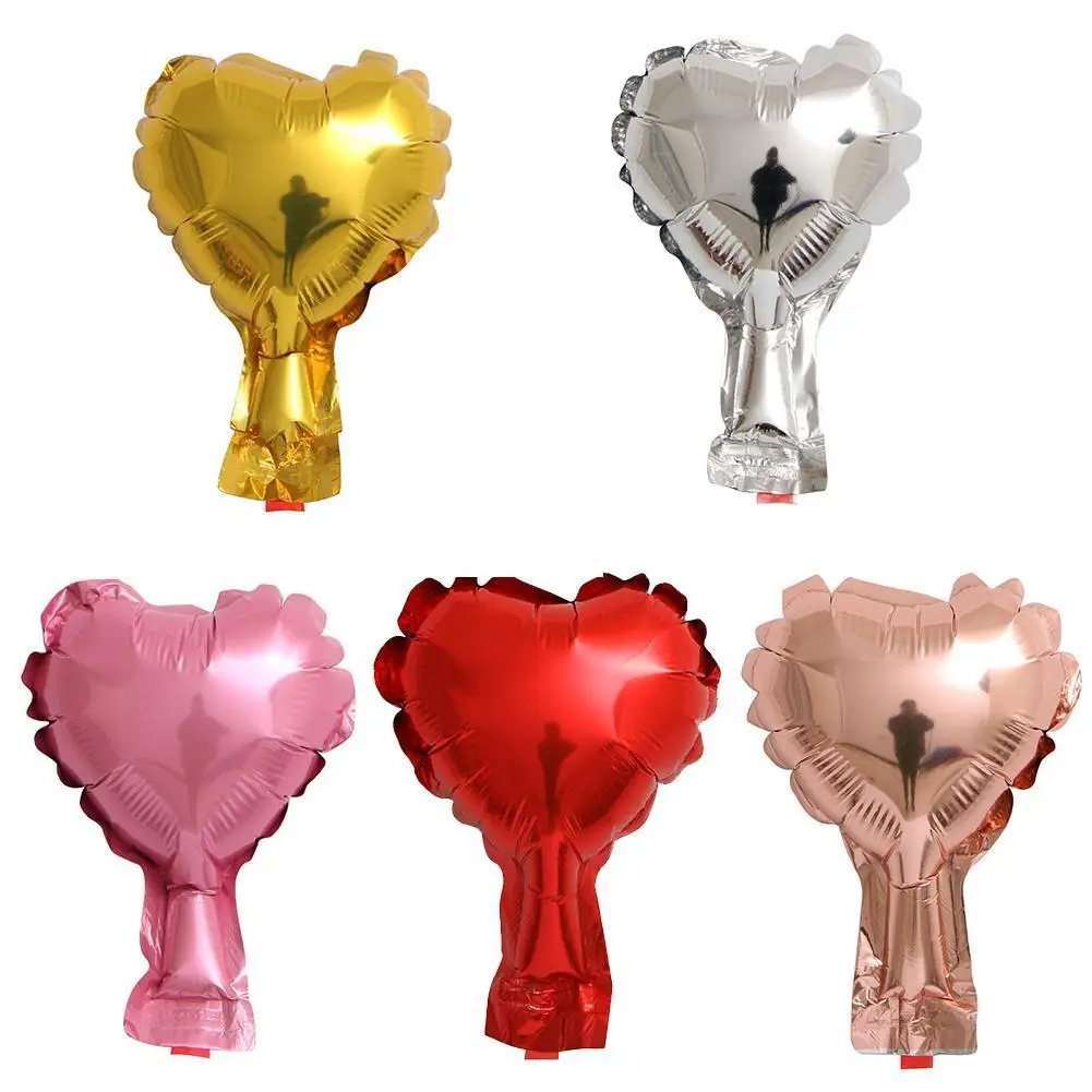 

30 шт., фольгированные воздушные шары, 5/10 дюйма