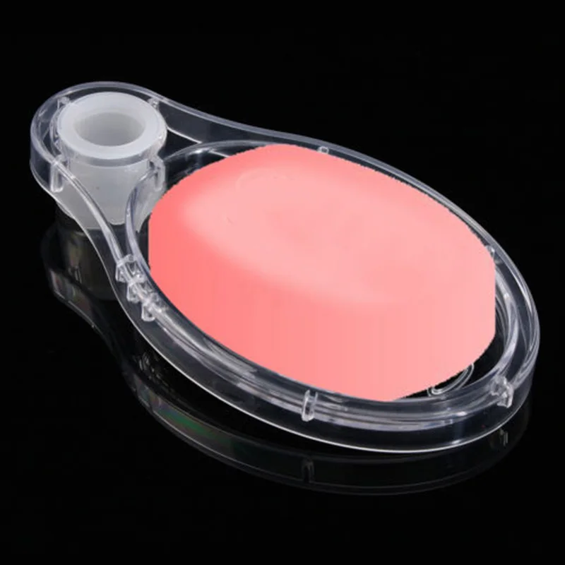 Прозрачный держатель для мыла ванной крепкая присоска душа мыльница поднос