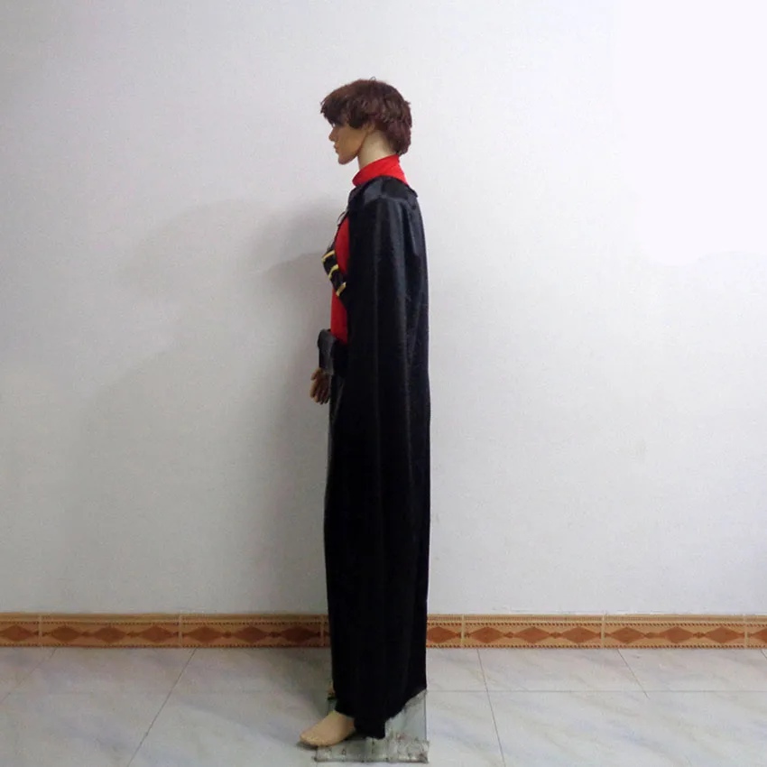 Красный маскарадный костюм Аркхэма из города Робина Рождественская вечеринка