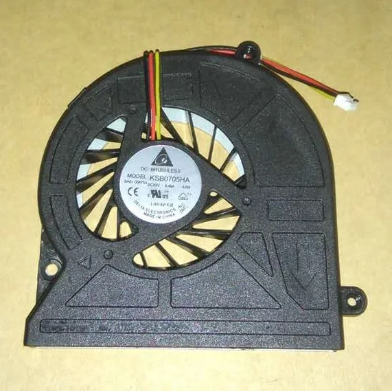 Новый оригинальный вентилятор процессора 3pin для Toshiba Satellite C645 C650 C655 C660 L650 L630-06S