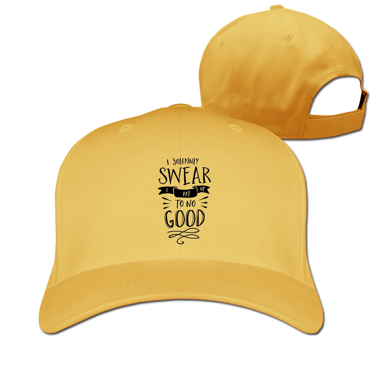 

I Solemnly Swear That I Am Up To No Good T men womans Fashionable breathable Hip hop caps