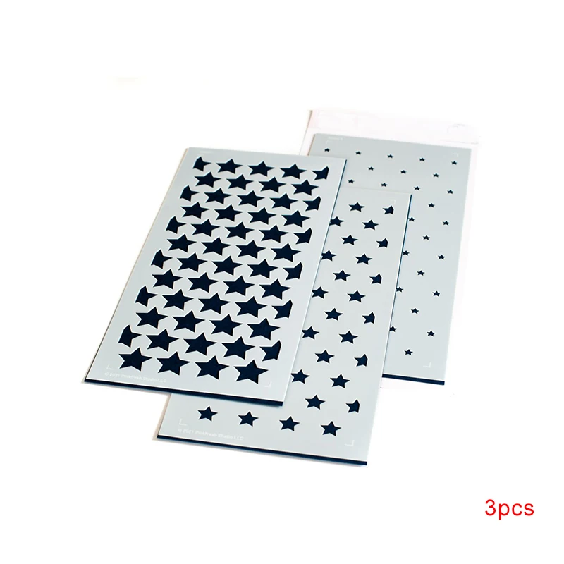 

Size Pentagram Handicraft Stencil for Scrapbooking Album Decoration Craft for Paper Photo DIY Greeting Card Making New Arrive