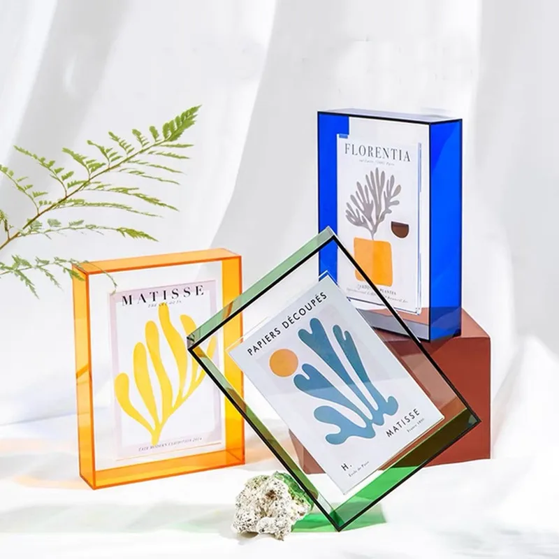 

Ins Acrylic Insert Photo Frame 3 Inch Polaroid Photo Card Photo Storage Album Star Chasing Desktop Decoration