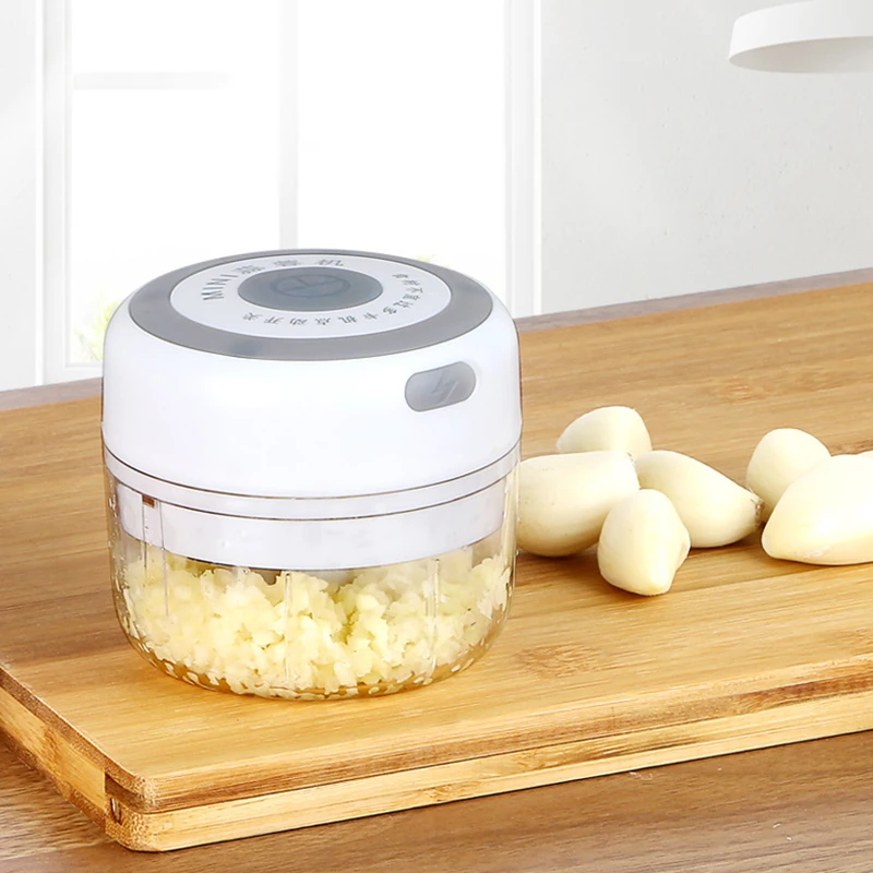 100 мл электрическая фотодробилка с USB-зарядкой, машина для измельчения овощей имбиря Чили, домашний кухонный инструмент, милый портативный и...