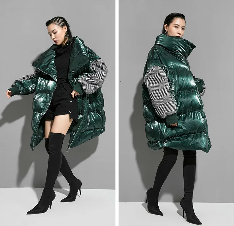 Max LuLu модная Корейская женская одежда в стиле панк, женские теплые зимние куртки с подкладкой размера d, повседневные Утепленные длинные парки размера плюс
